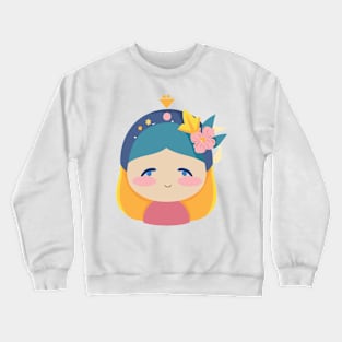 whimsical fairytale illustration Crewneck Sweatshirt